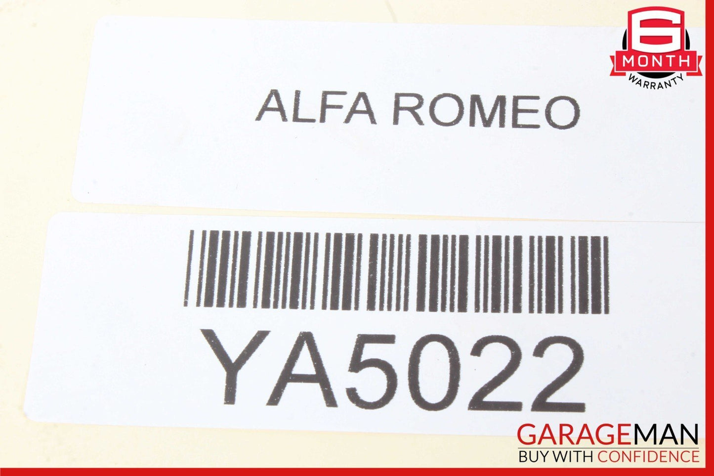 17-19 Alfa Romeo Giulia Front Left / Right Side Seat Lumbar Control Switch OEM