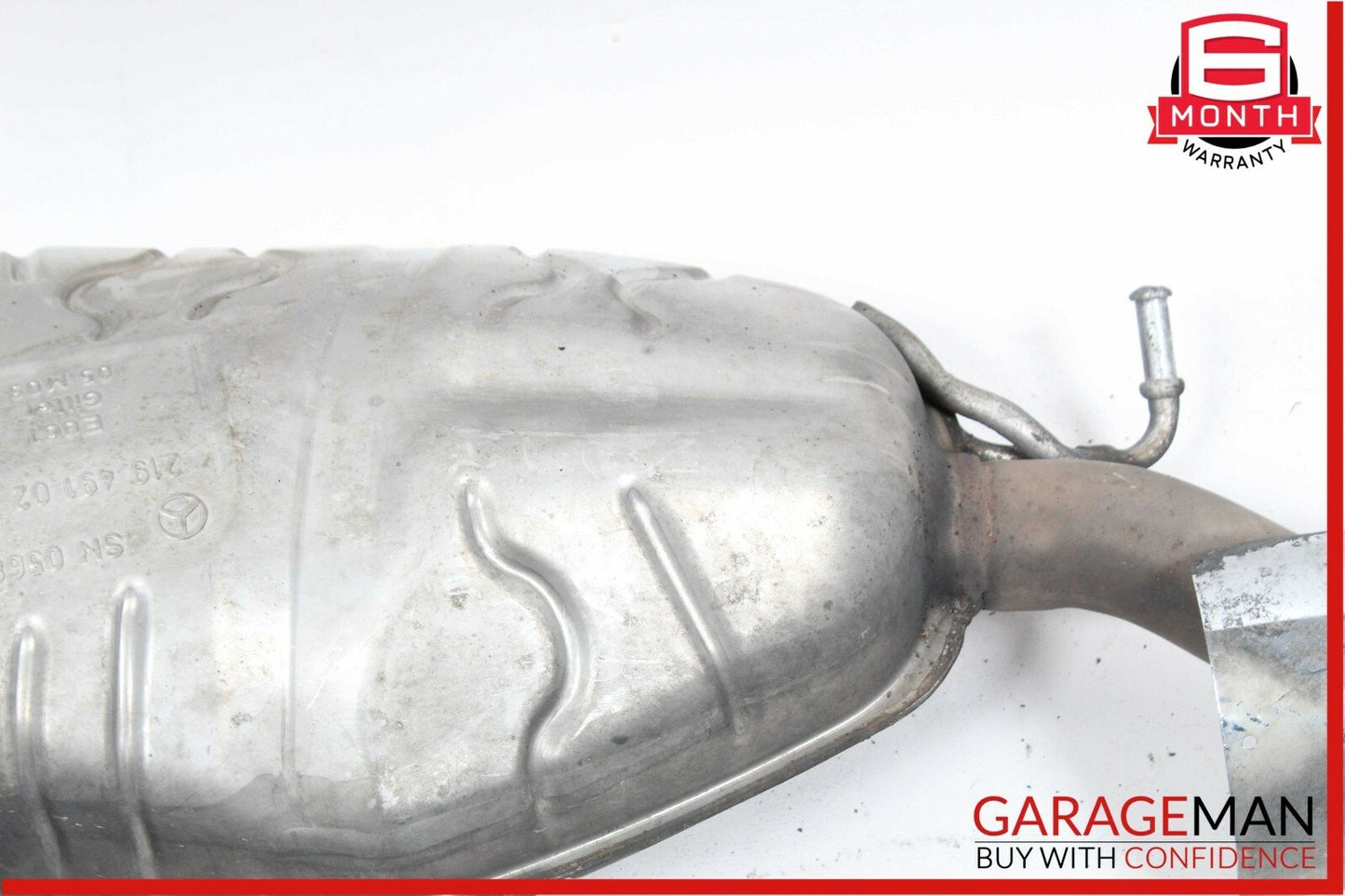 06-08 Mercedes W219 CLS500 CLS550 AMG Exhaust Muffler Left Driver Side OEM
