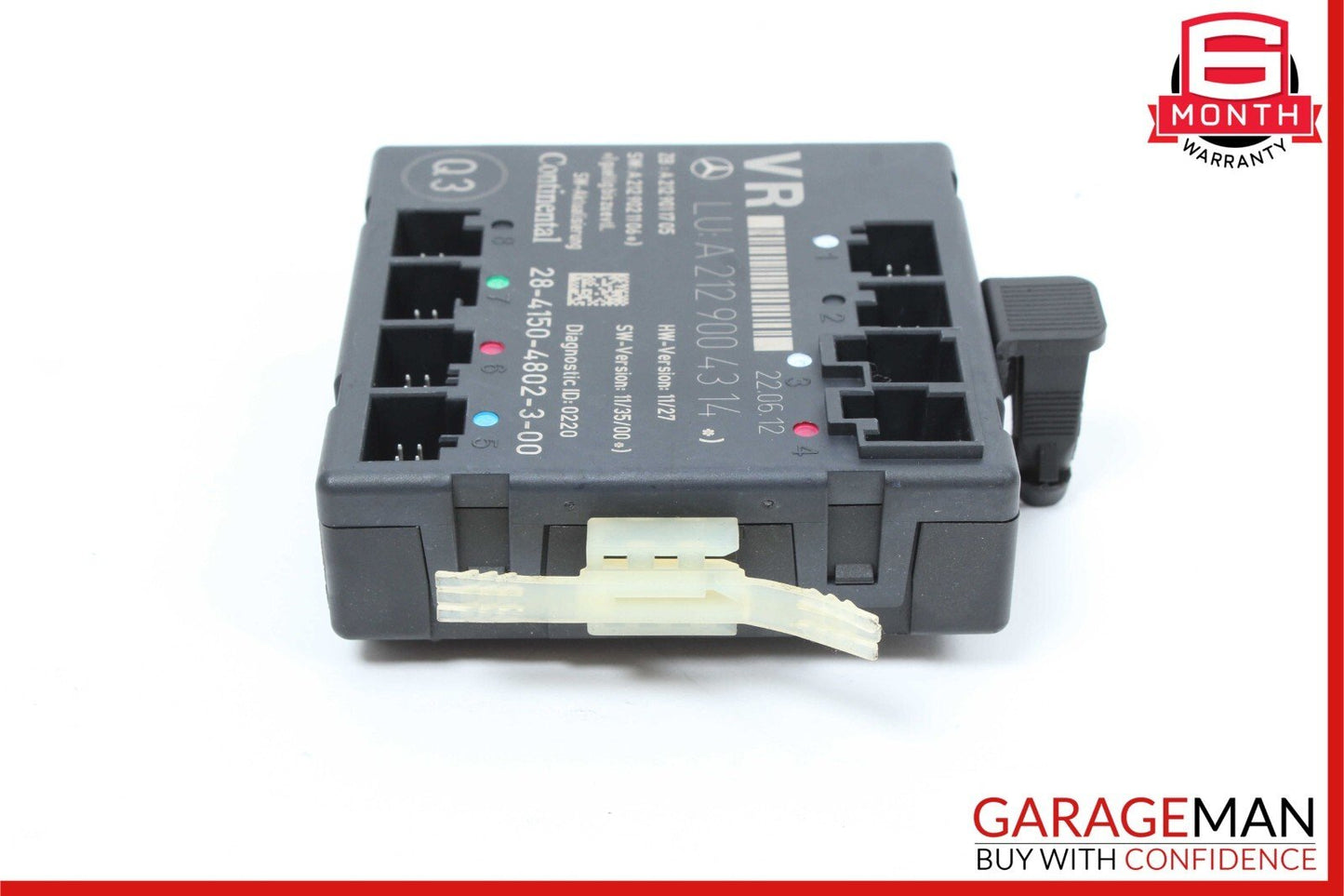08-18 Mercedes E350 SLK250 C250 CLS400 Front Right Side Door Control Module Unit
