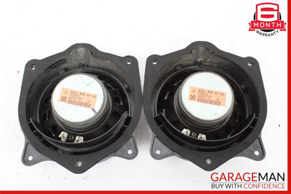 07-09 Mercedes W221 S550 Rear Left & Right Door Audio Sound Speakers Set of 2 Pc