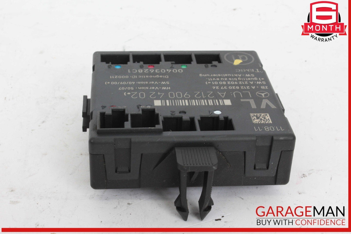 08-18 Mercedes W204 C250 Front Left Driver Side Door Control Module Unit OEM