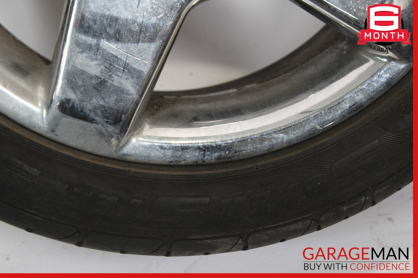Mercedes W220 S500 S55 AMG 8.5 X R18 18" Front Wheel Tire Rim 2204013602 OEM