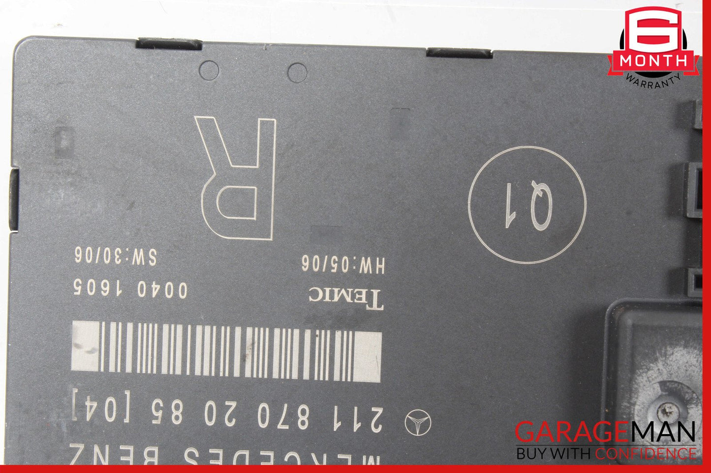 03-09 Mercedes W211 E350 E550 Front Right Passenger Door Control Module OEM