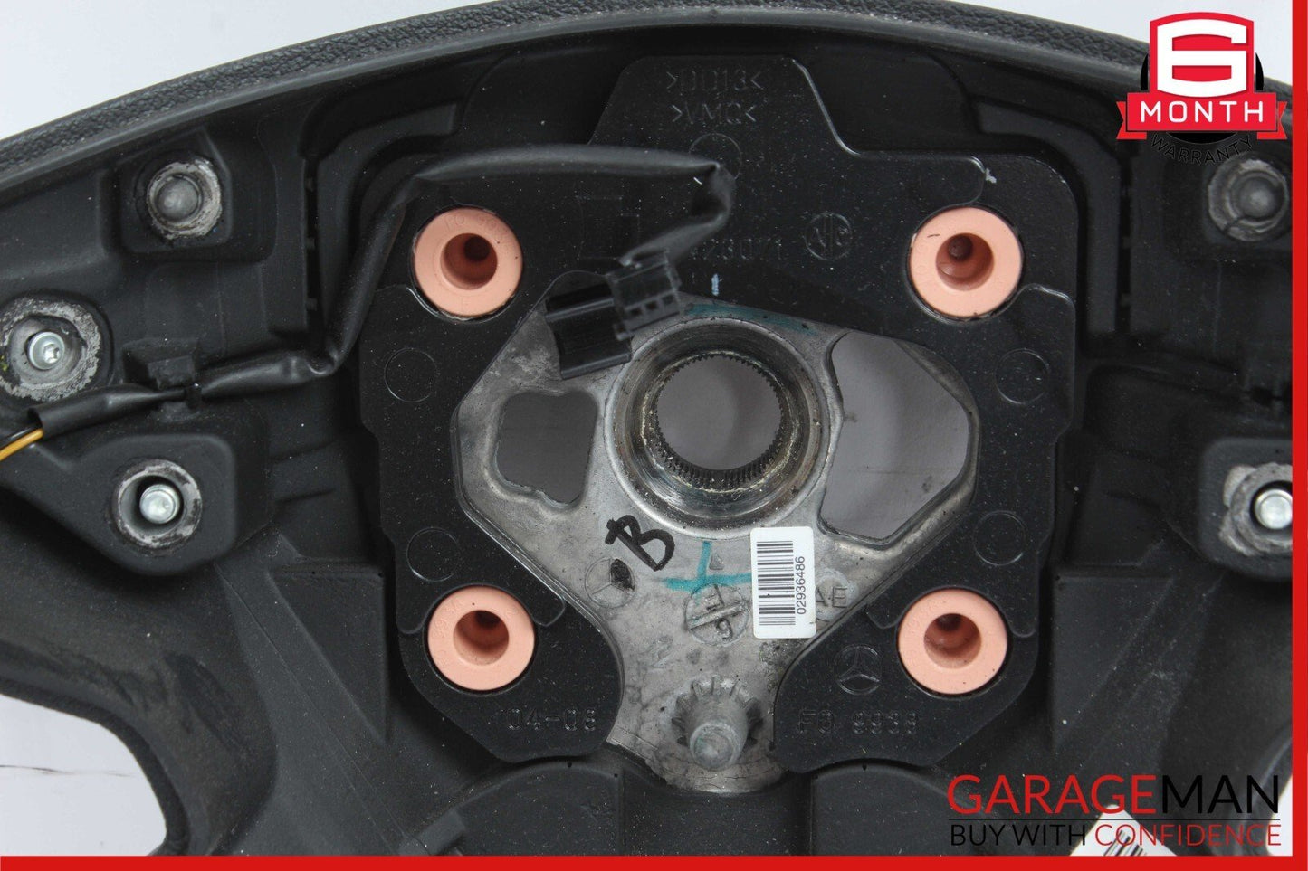 09-13 Mercedes W251 R350 ML550 Driver Steering Wheel w/ Paddle Shifters Black