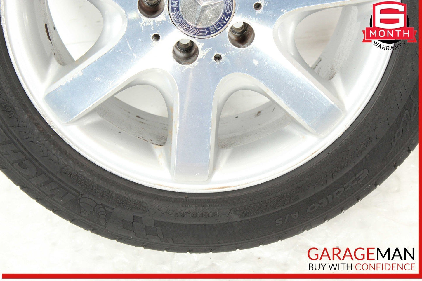 97-04 Mercedes R170 SLK230 SLK320 Rear Wheel Tire Rim 8Jx16H2 ET30 OEM