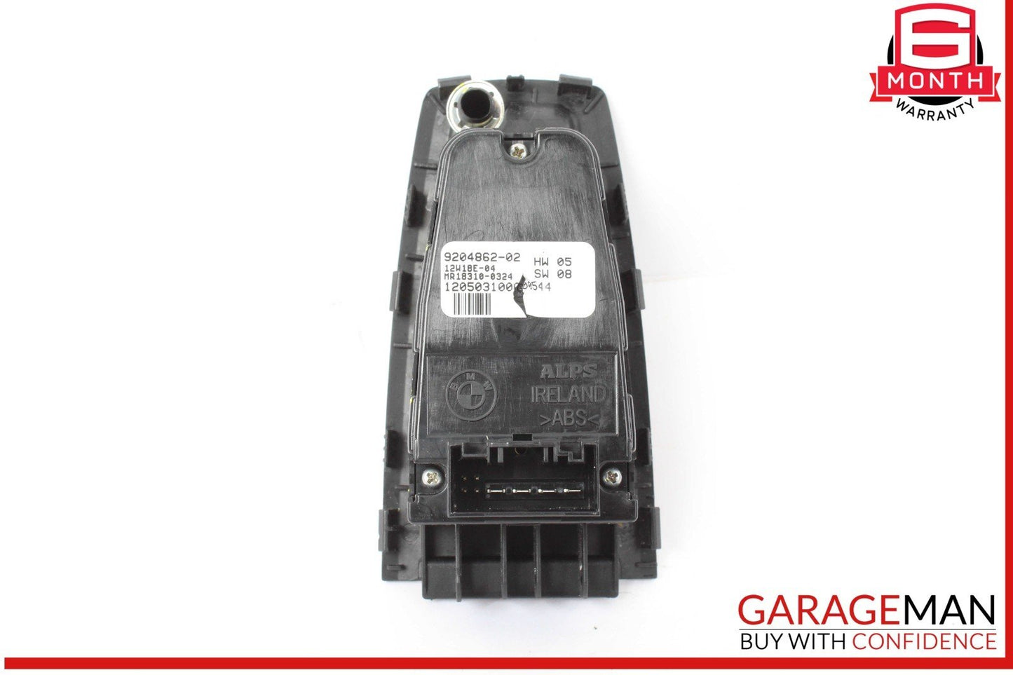 12-18 BMW 640i 650i Rear Power Window Sun Shade Switch 9204862 OEM
