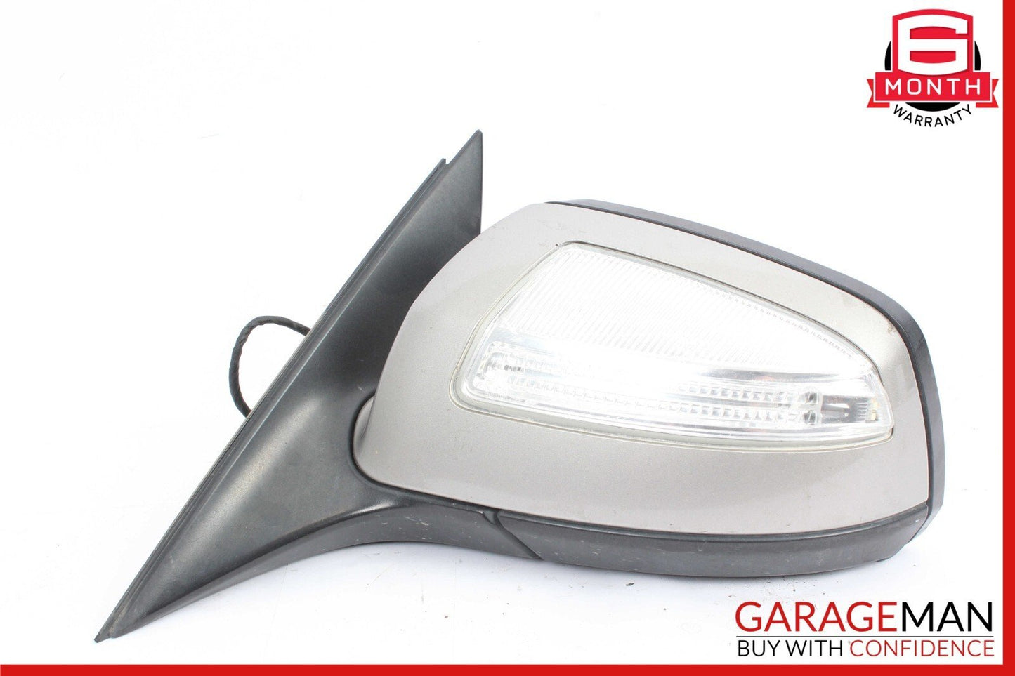 08-09 Mercedes W204 C300 C63 AMG Front Left Side Mirror Rear View Door Red OEM