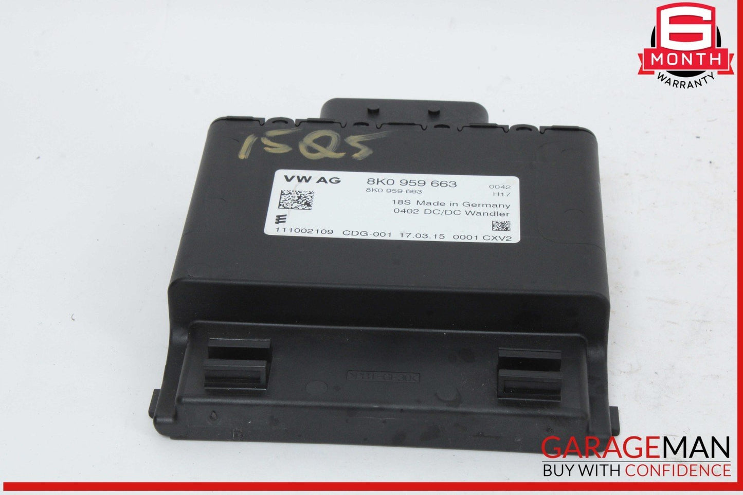 13-17 Audi Q5 Voltage Stabilizer Regulator Control Module Unit 8K0959663 OEM