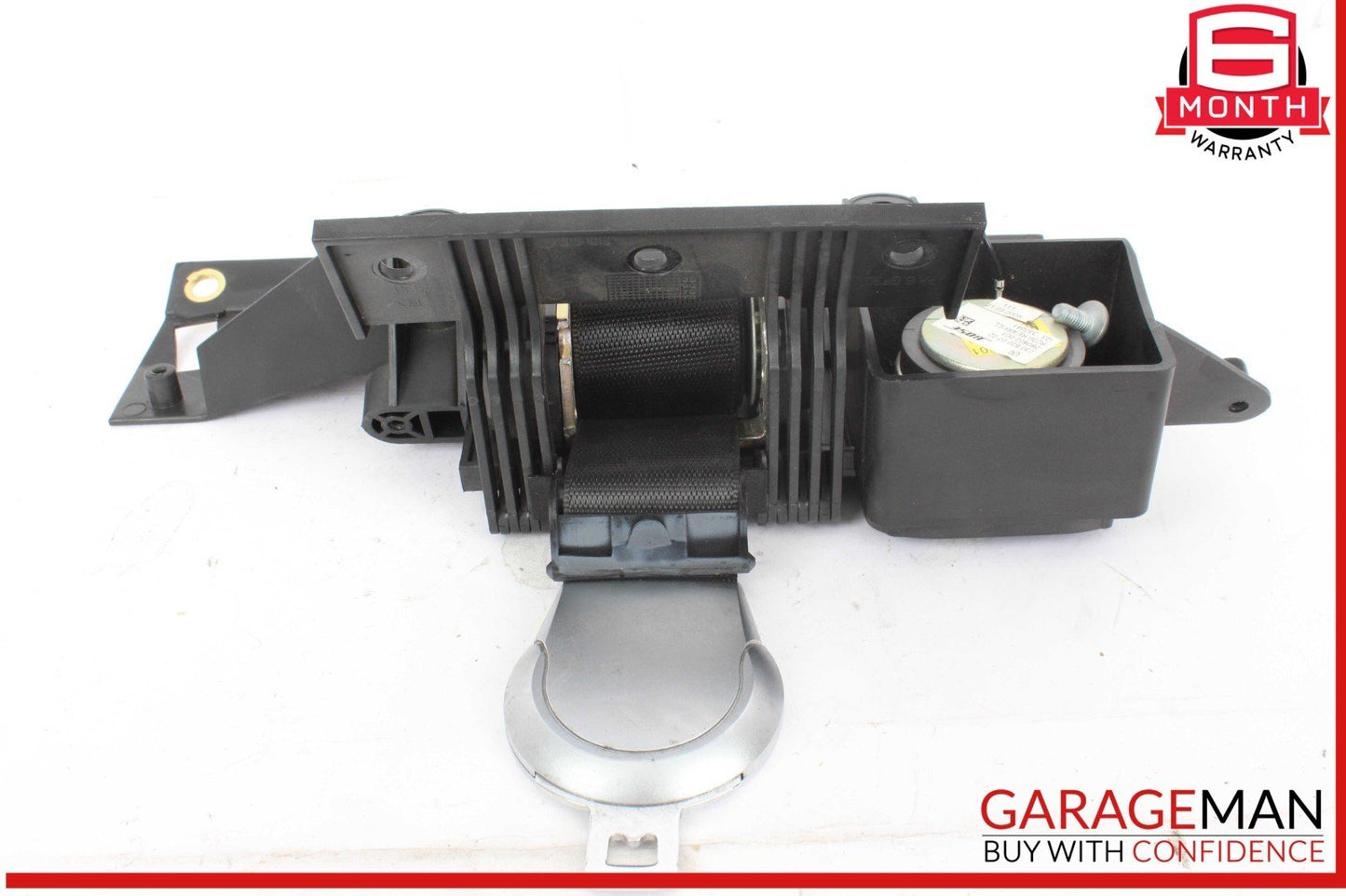 03-08 Mercedes R230 SL500 Rear Right Seat Belt Retractor Luggage w/Speaker OEM