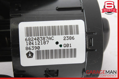 17-20 Maserati Levante M161 Headlight Control Switch 68240387AC OEM