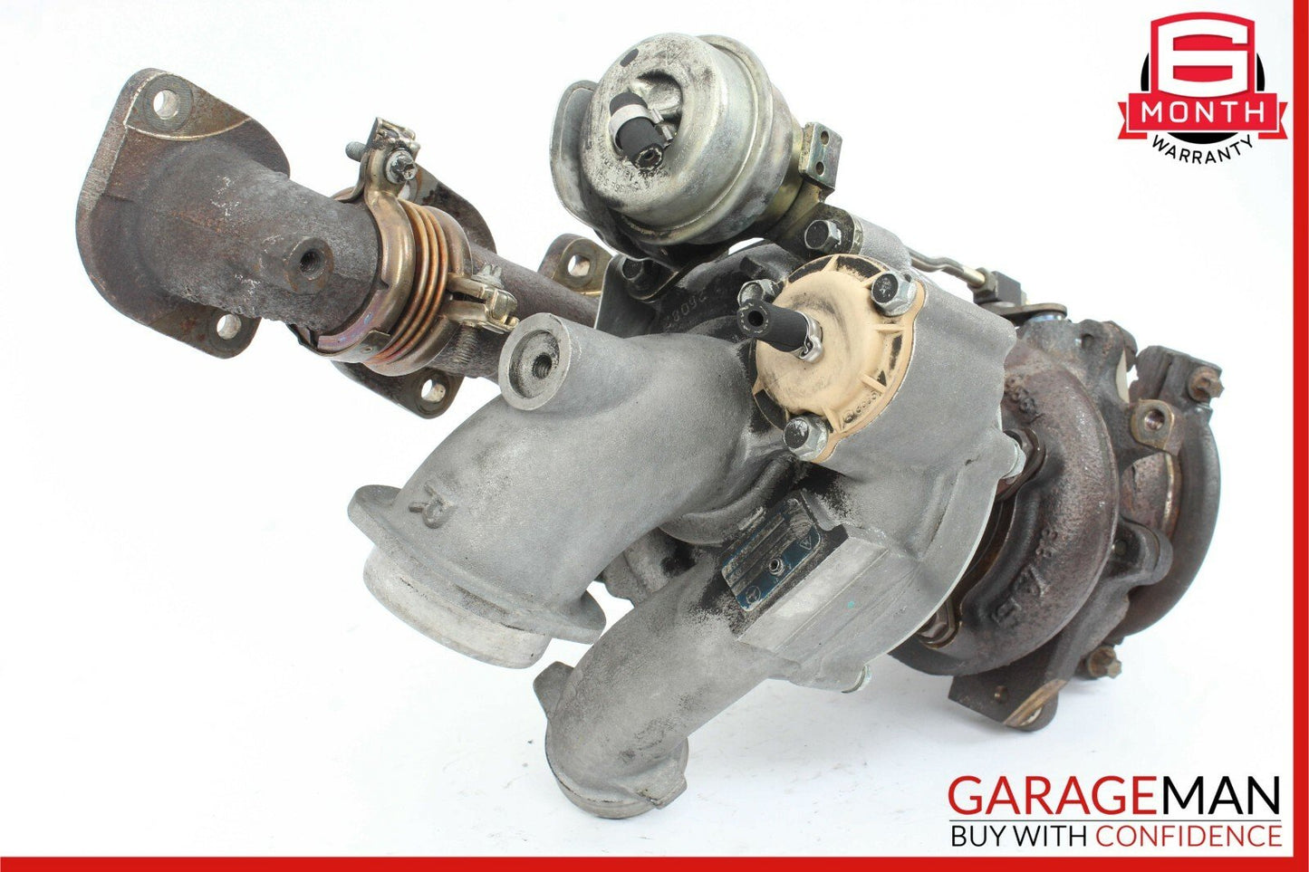 07-14 Mercedes CL600 S600 V12 Right Side Turbocharger Turbo Manifold Assembly