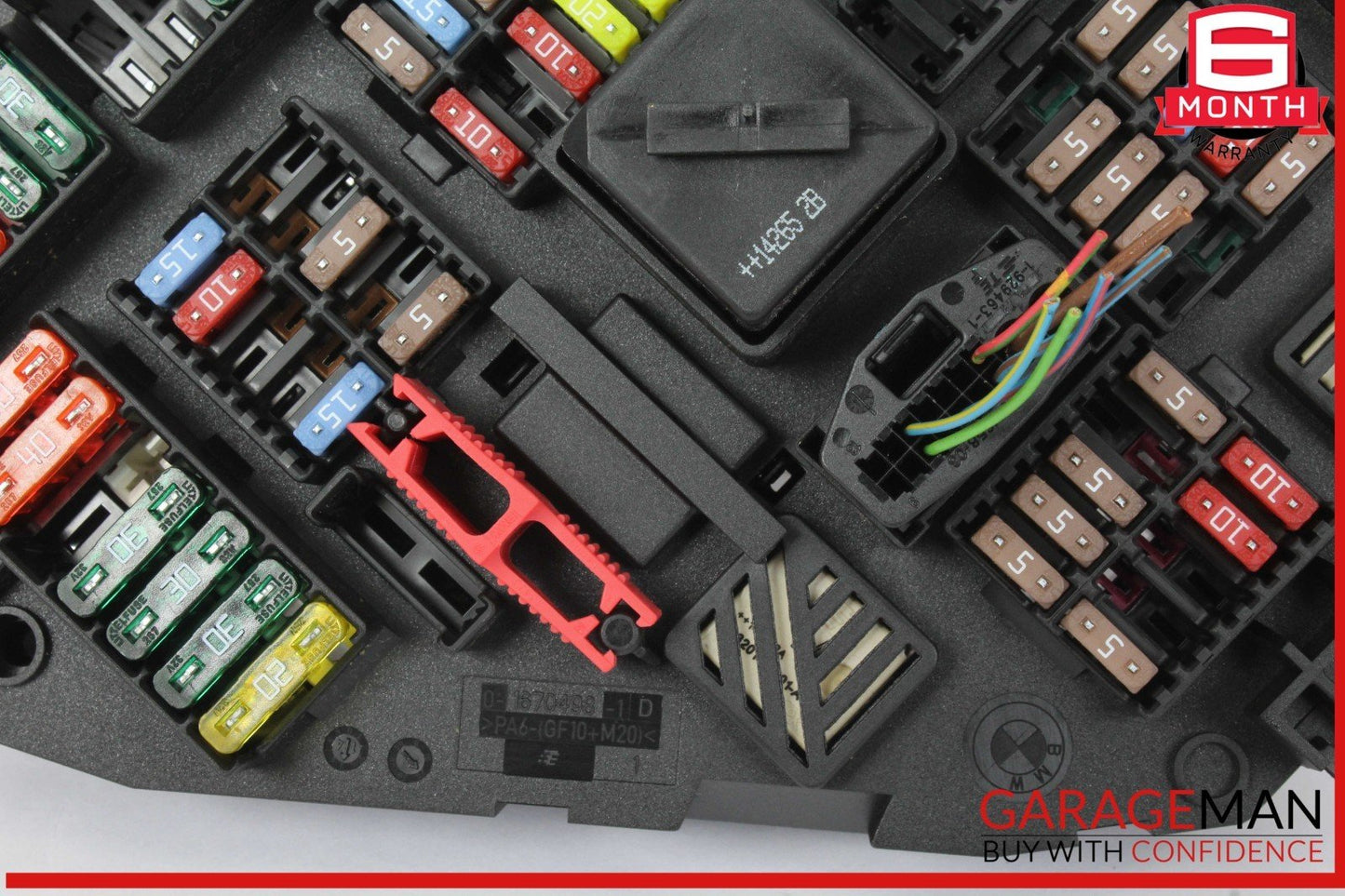 11-16 BMW 528i 535i 550i F10 Rear Power Distribution Fuse Box Module OEM