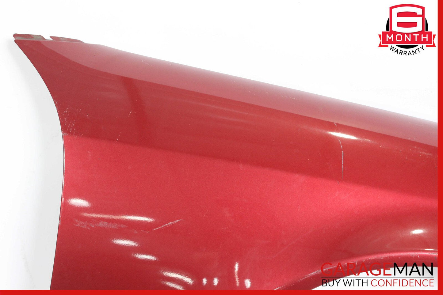 03-09 Mercedes W209 CLK350 Front Right Side Wing Fender Panel Red OEM