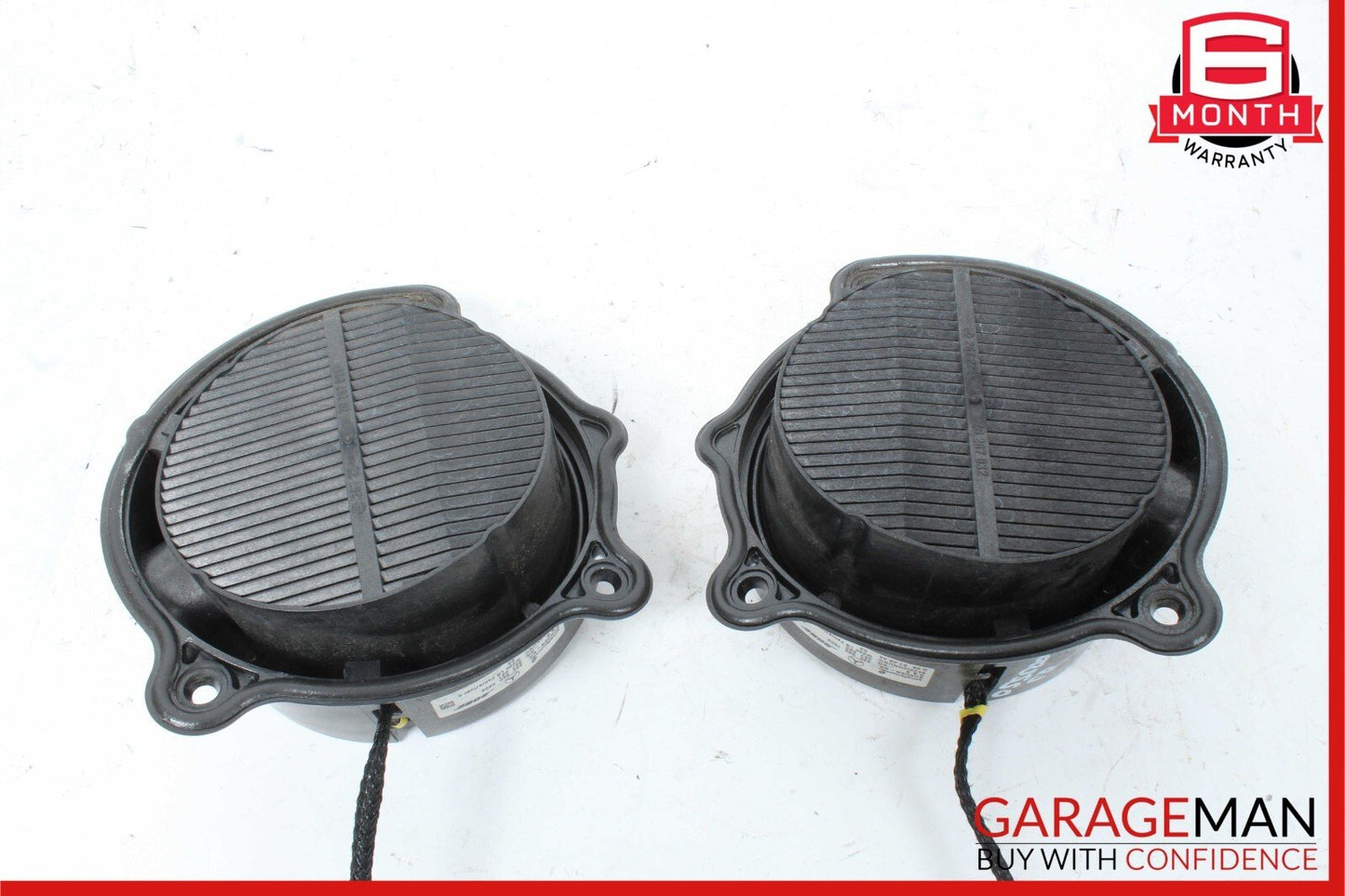 00-06 Mercedes W220 S500 Front Left & Right Side Door Sound Speaker Speakers Set