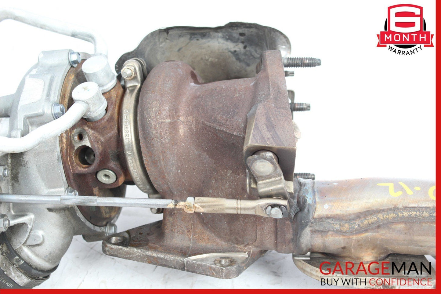 11-14 Mercedes S550 CL550 4.7L V8 Right Side Turbocharger Turbo Charger Manifold