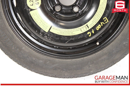 10-17 Mercedes W207 E400 C250 Coupe Donut Spare Tire Wheel Rim 135 80 17" OEM