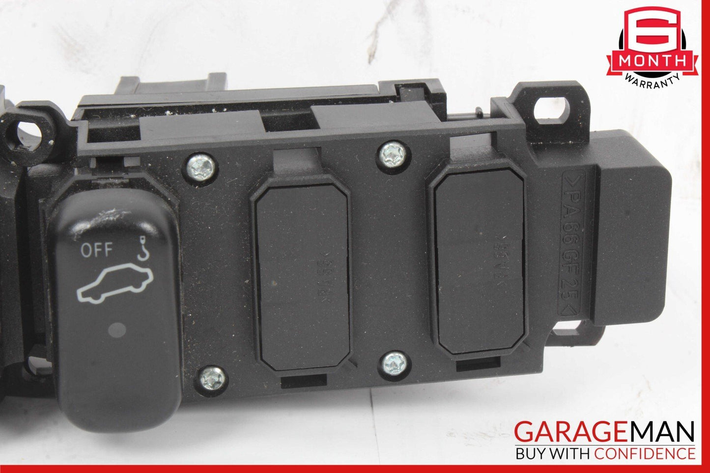 00-02 Mercedes W220 S500 Center Dash ESP Hazard Light Door Lock Switch Control