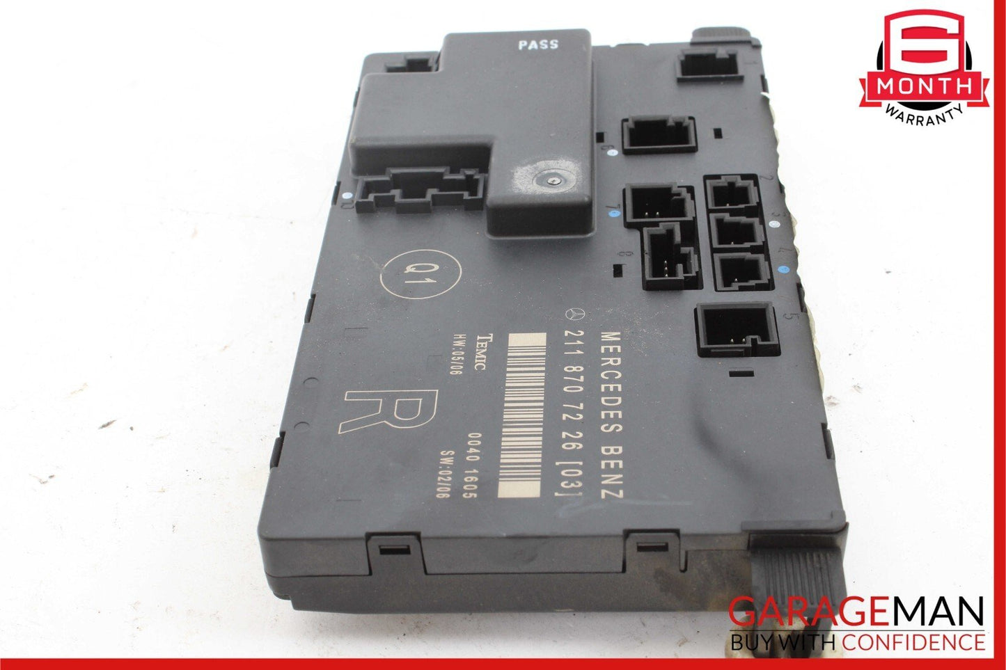 03-09 Mercedes W211 E350 E550 Front Right Passenger Door Control Module Unit OEM