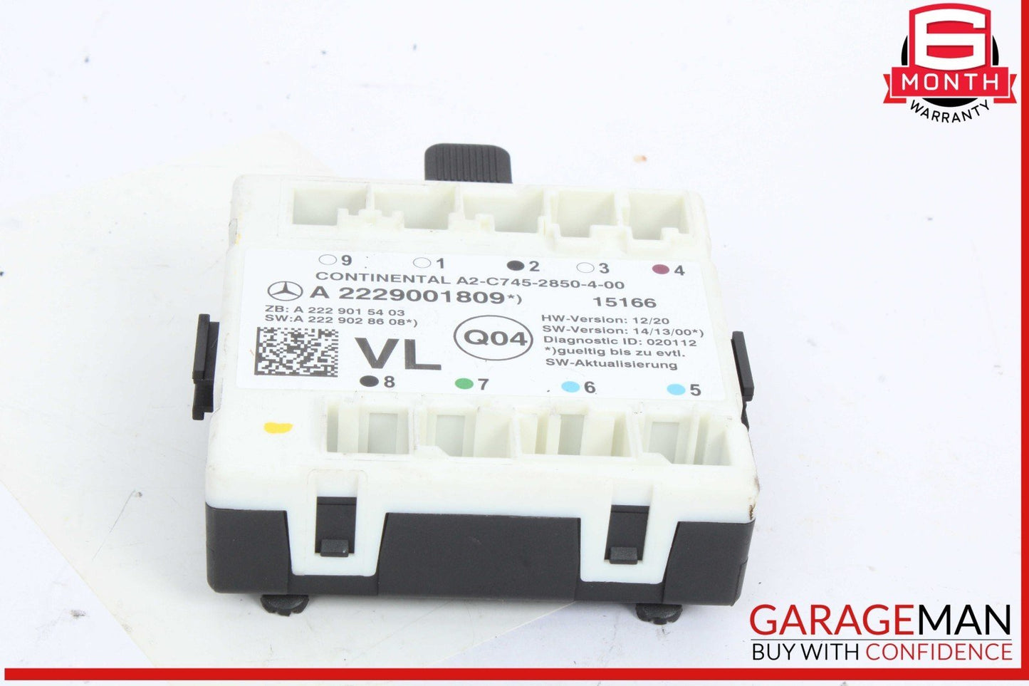 15-23 Mercedes W205 C300 Front Left Driver Side Door Control Module Unit OEM