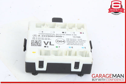 15-23 Mercedes W205 C300 Front Left Driver Side Door Control Module Unit OEM