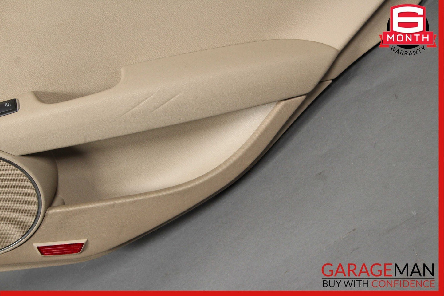 08-14 Mercedes W204 C250 C350 Rear Right Side Interior Door Panel Assembly Beige
