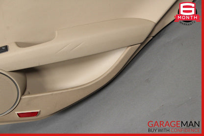 08-14 Mercedes W204 C250 C350 Rear Right Side Interior Door Panel Assembly Beige