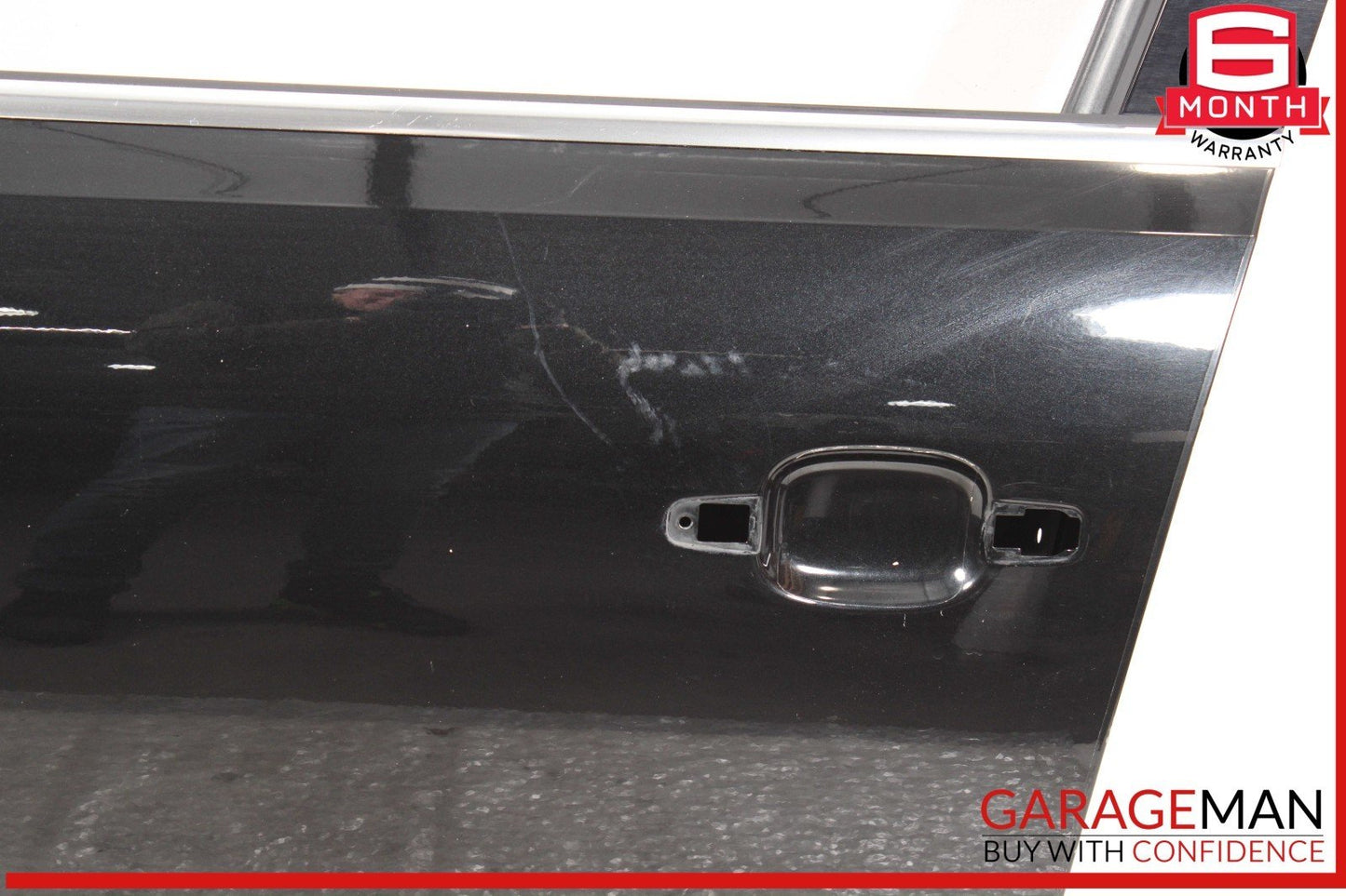 09-17 Audi SQ5 Q5 Front Left Exterior Door Shell Frame Panel OEM
