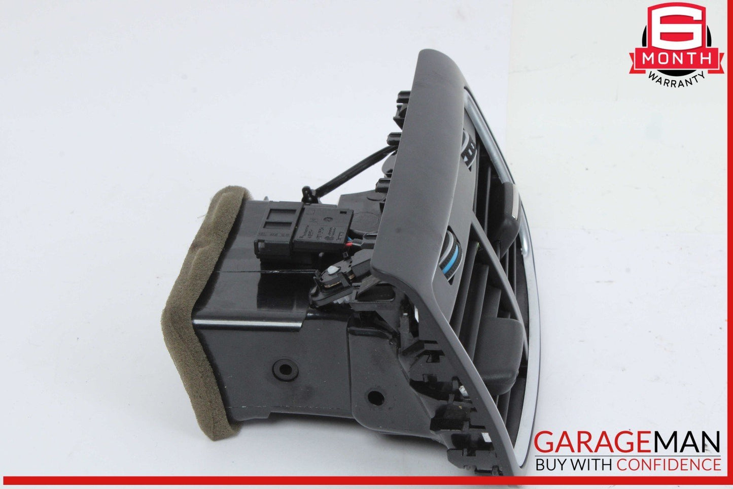 13-17 Audi A5 S5 Rear Console AC A/C Air Conditioning Air Vent Grille Black OEM