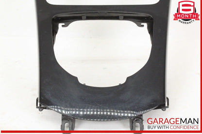 15-18 Mercedes W205 C300 C350e Center Console Trim Bezel Black 2056805107 OEM