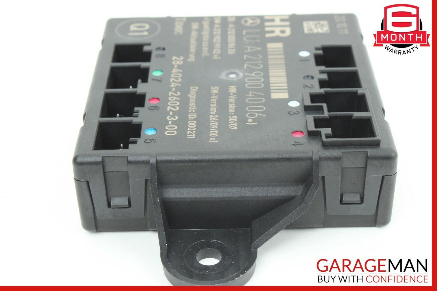 08-14 Mercedes W204 C250 C300 Rear Right Side Door Control Module Unit