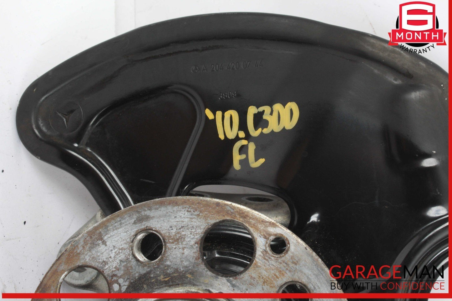 08-20 Mercedes W204 C300 E550 Front Left Side Wheel Spindle Knuckle Hub Bearing