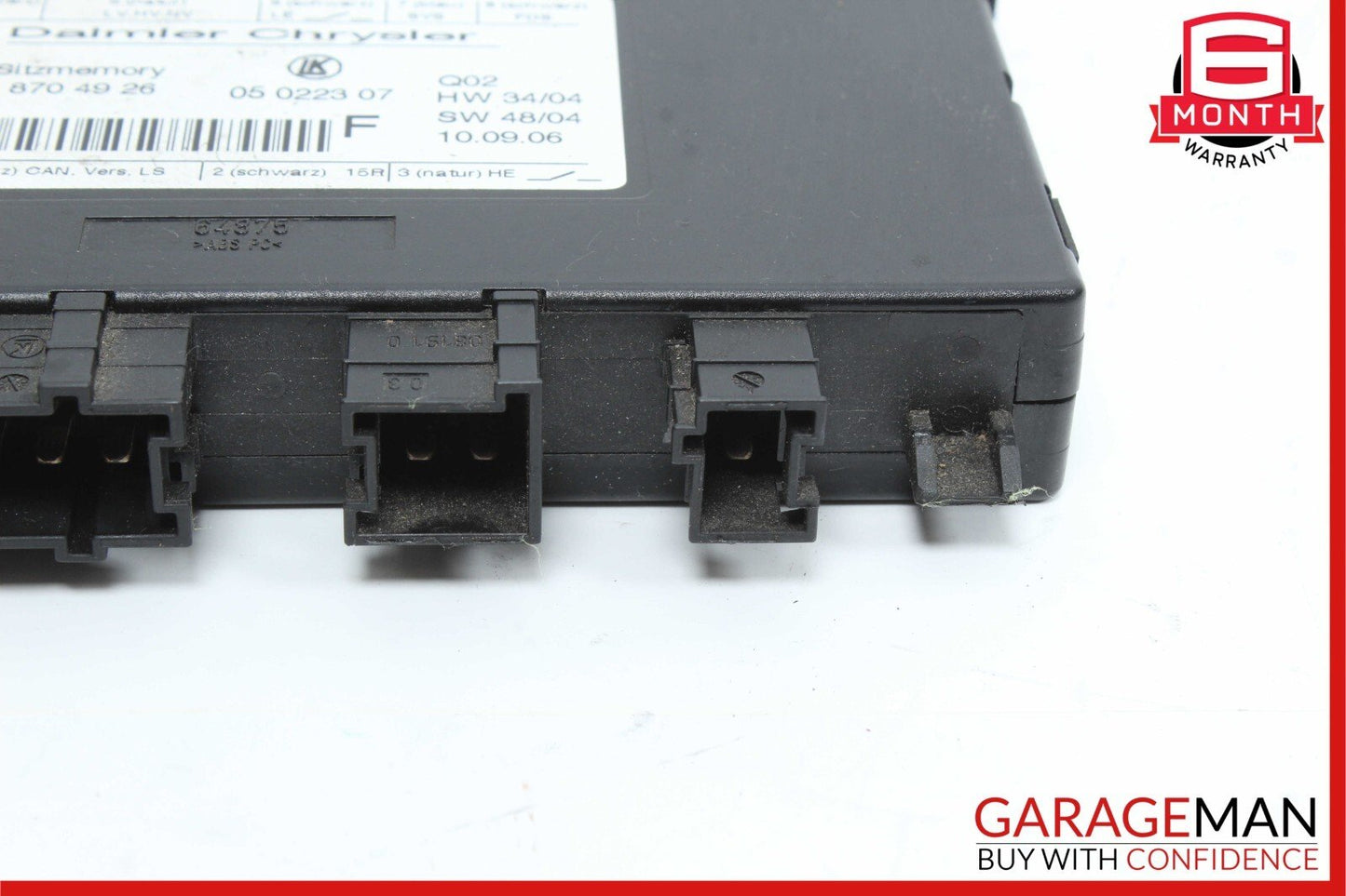 03-11 Mercedes X164 GL450 4MATIC Front Left Side Seat Control Module Unit OEM