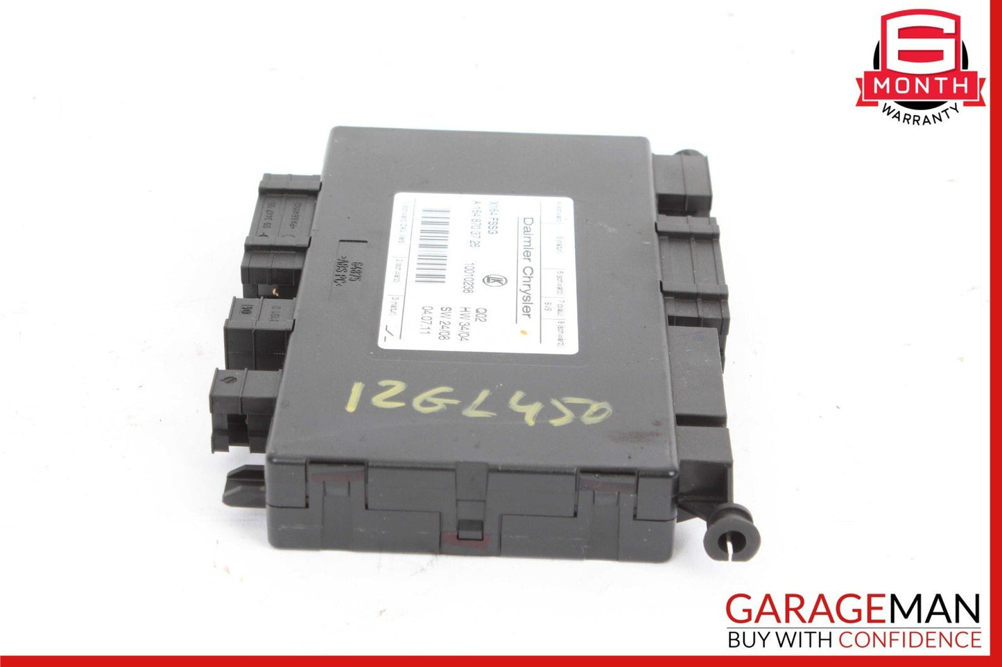 07-12 Mercedes X164 GL550 Rear Third Seat Row Power Folding Controller Module