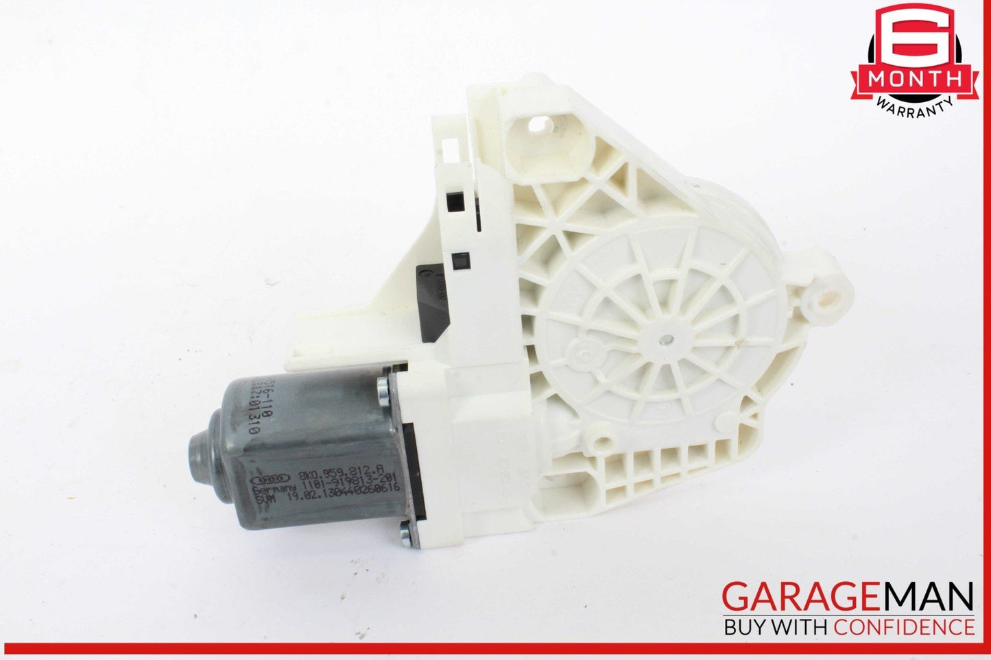 09-18 Audi Q5 A6 Rear Right Passenger  Side Door Window Regulator Motor Unit OEM