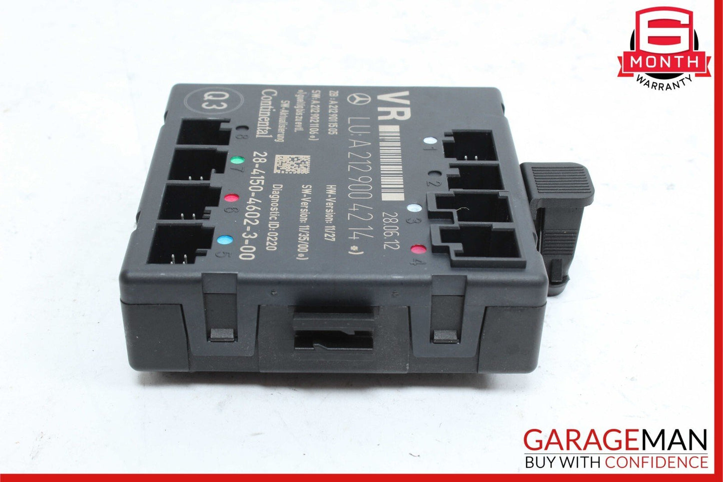 08-18 Mercedes E350 C300 C250 E400 Front Right Side Door Control Module Unit