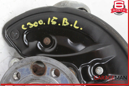 15-20 Mercedes W205 C300 4MATIC Rear Left Side Spindle Knuckle Wheel Hub OEM
