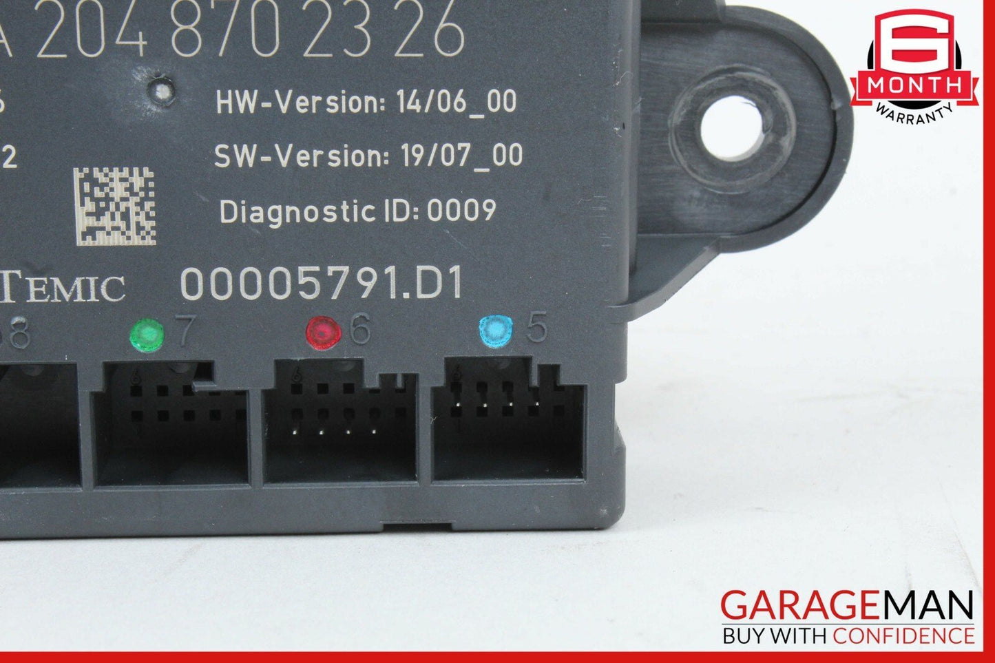 08-18 Mercedes C300 GLK350 CLS550 Rear Left Side Door Control Module Unit OEM