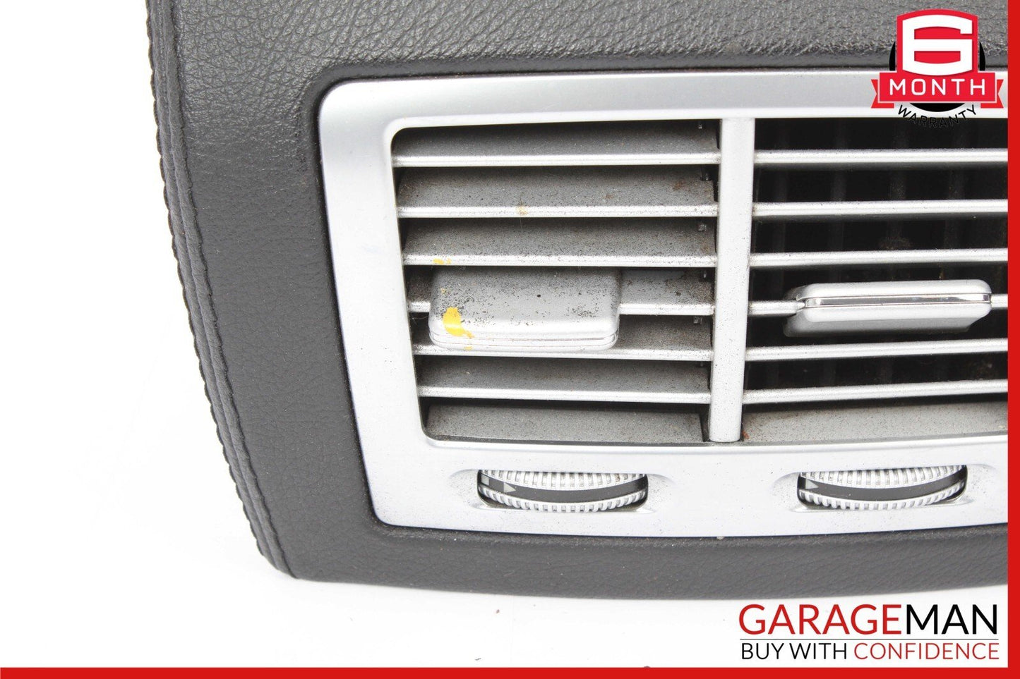 07-14 Mercedes W216 CL550 Center Console Rear AC Vent Trim Black 2218301054 OEM