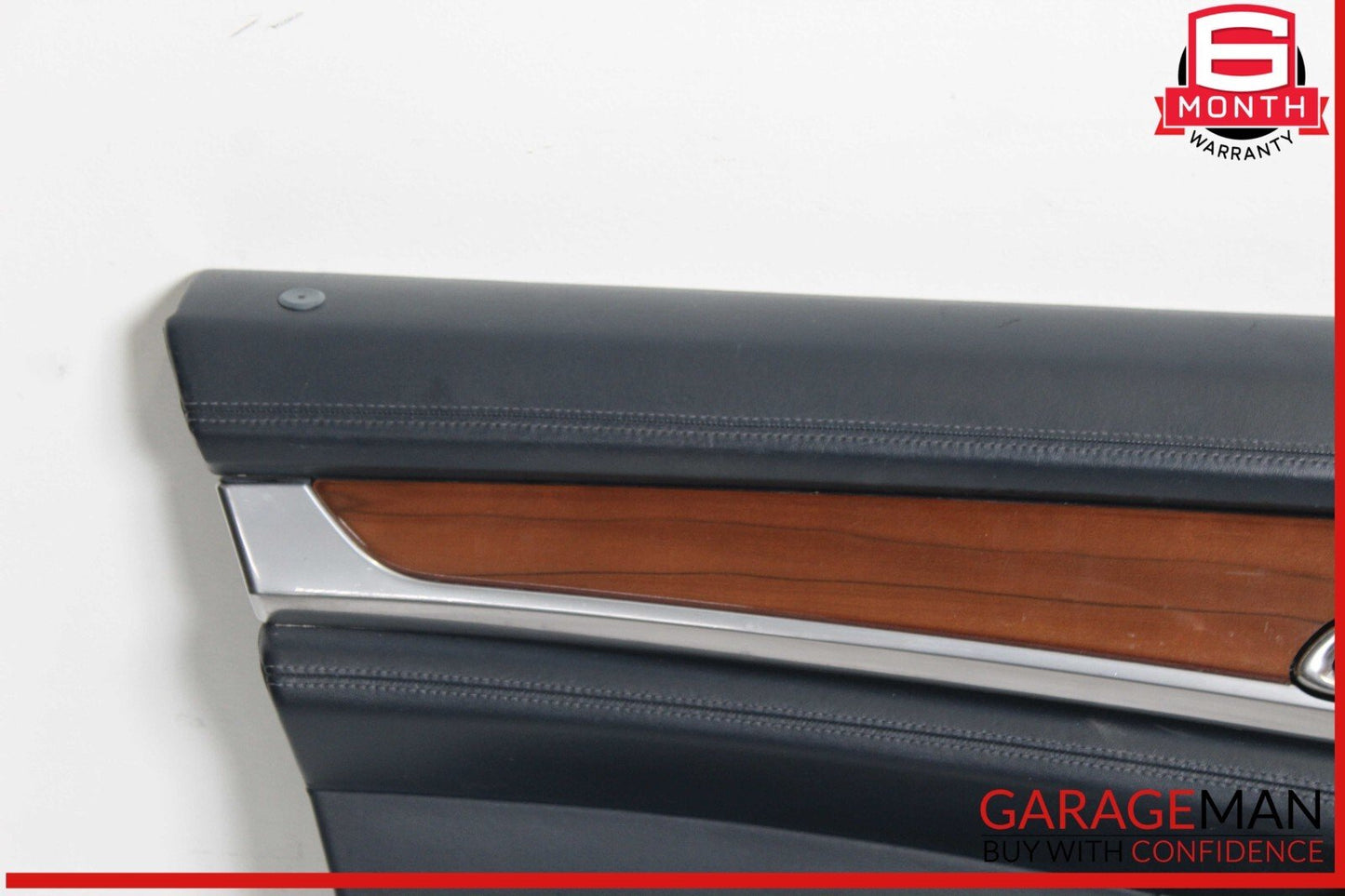 10-16 Porsche Panamera 970 Front Left Side Interior Door Panel Black OEM