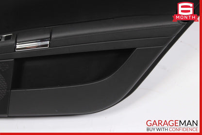 07-09 Mercedes W221 S550 Rear Right Complete Interior Door Panel Cover Black OEM
