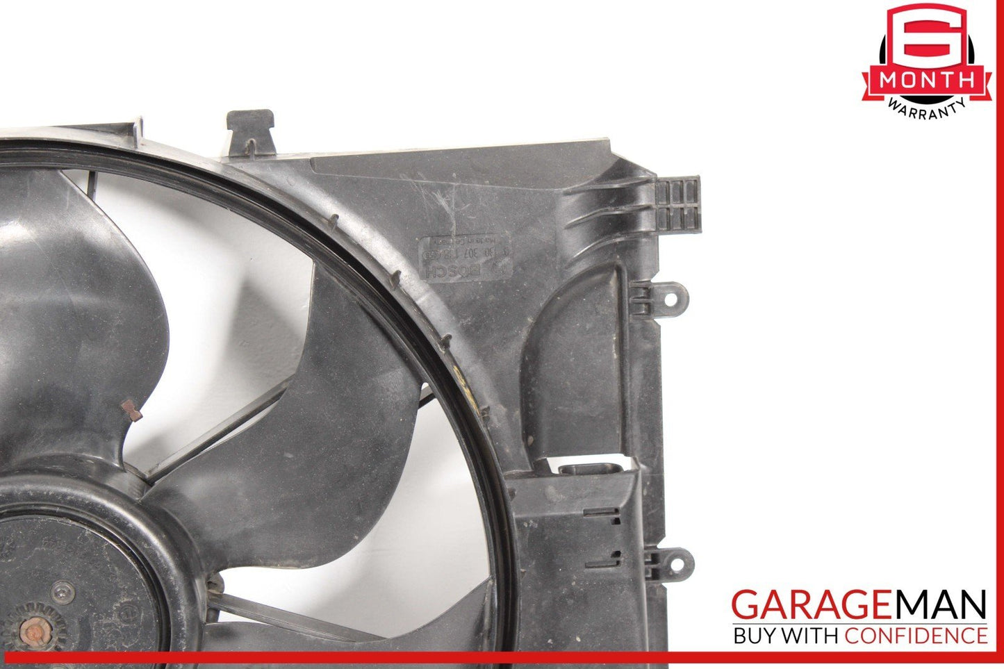 08-15 Mercedes X204 GLK350 Engine Cooling Radiator Fan Shroud Motor Assy OEM