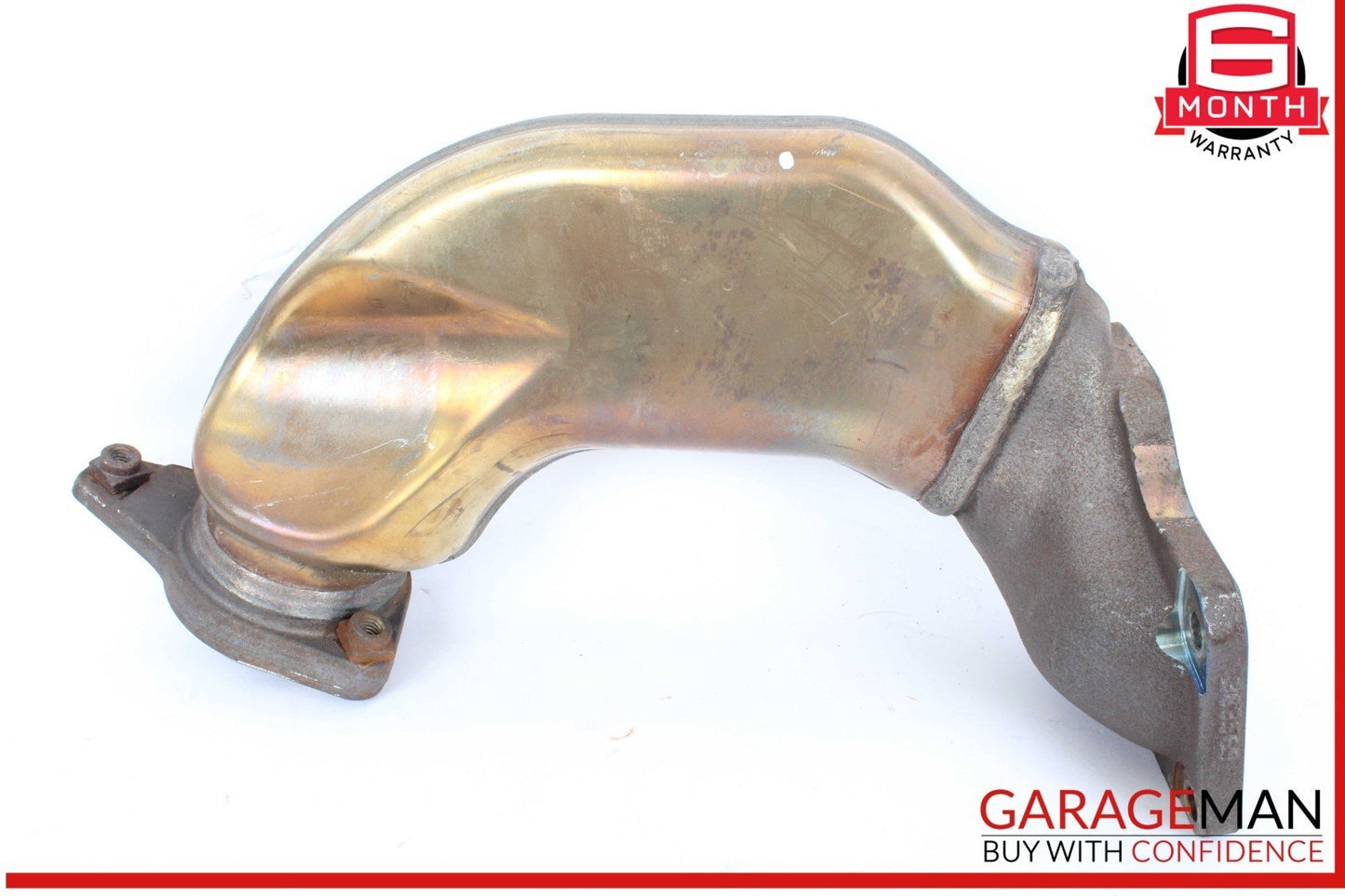 12-18 Mercedes W218 CLS550 4.6L Left Exhaust Pipe Adapter 2781400908 OEM
