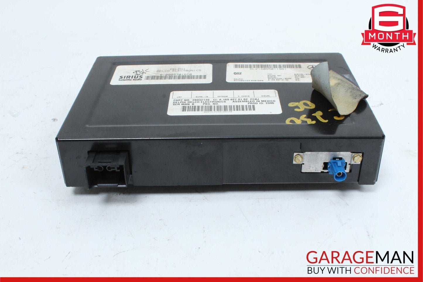 03-09 Mercedes C230 E320 GL450 ML63 AMG Sirius Satellite Radio Receiver OEM