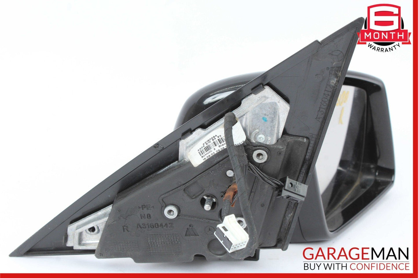 12-14 Mercedes W204 C350 C63 AMG Front Right Side Mirror Rear View Door Black