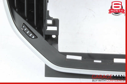 14-17 Maserati Ghibli Dash Display Bezel Frame Air Vent Grill Grille Assembly