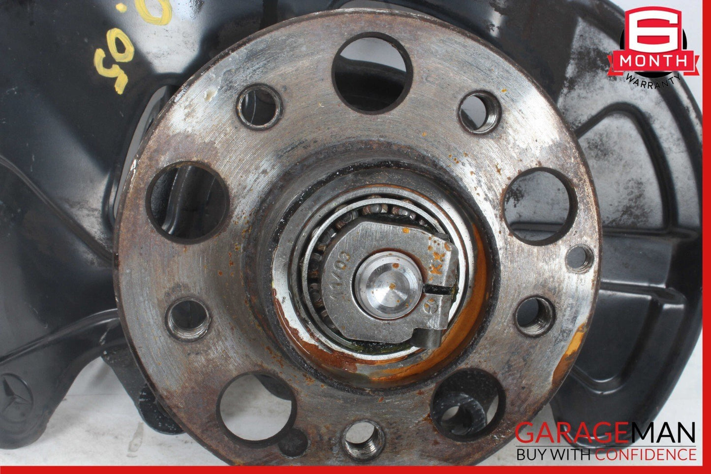 01-05 Mercedes W203 C320 RWD Front Left Driver Side Spindle Knuckle Hub Bearing