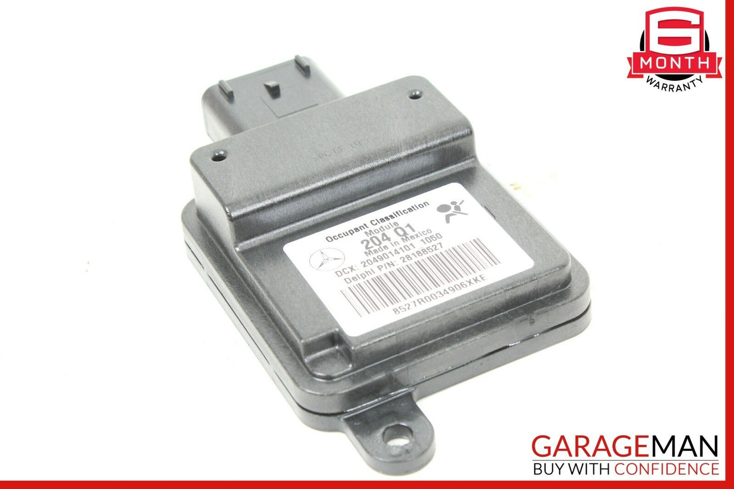 08-11 Mercedes W204 C250 C300 Front Right Seat Occupancy Sensor Mat SRS Module