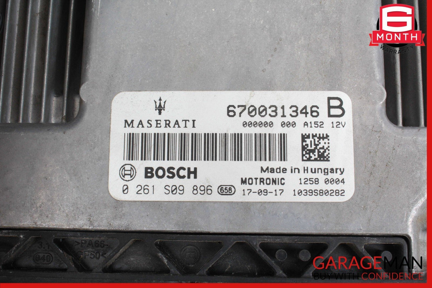 17-20 Maserati Levante M161 Ghibli M157 3.0L Ignition Control Module ECU OEM