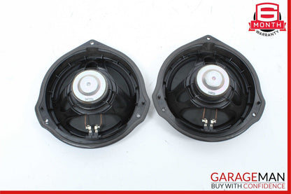 08-15 Mercedes X204 GLK350 Front Right & Left Door Sound Speakers Set of 2 OEM