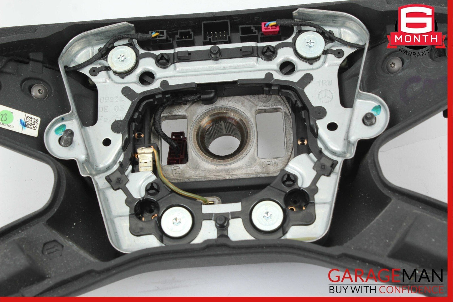 10-13 Mercedes W212 E350 E550 E400 Steering Wheel w/ Paddle Shifters Black OEM